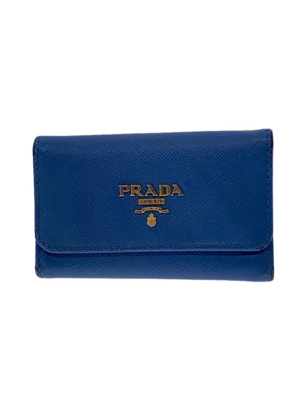 Prada Key Case Wallet Blue